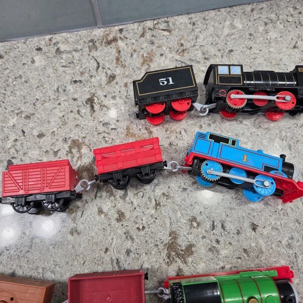 Thomas & Friends TrackMaster Lot(8) Thomas Percy Hiro Sodor Tramways Unmotorized